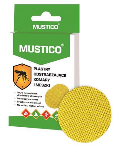 Mustico plastry odstraszające komary i meszki 12 sztuk zdjęcie