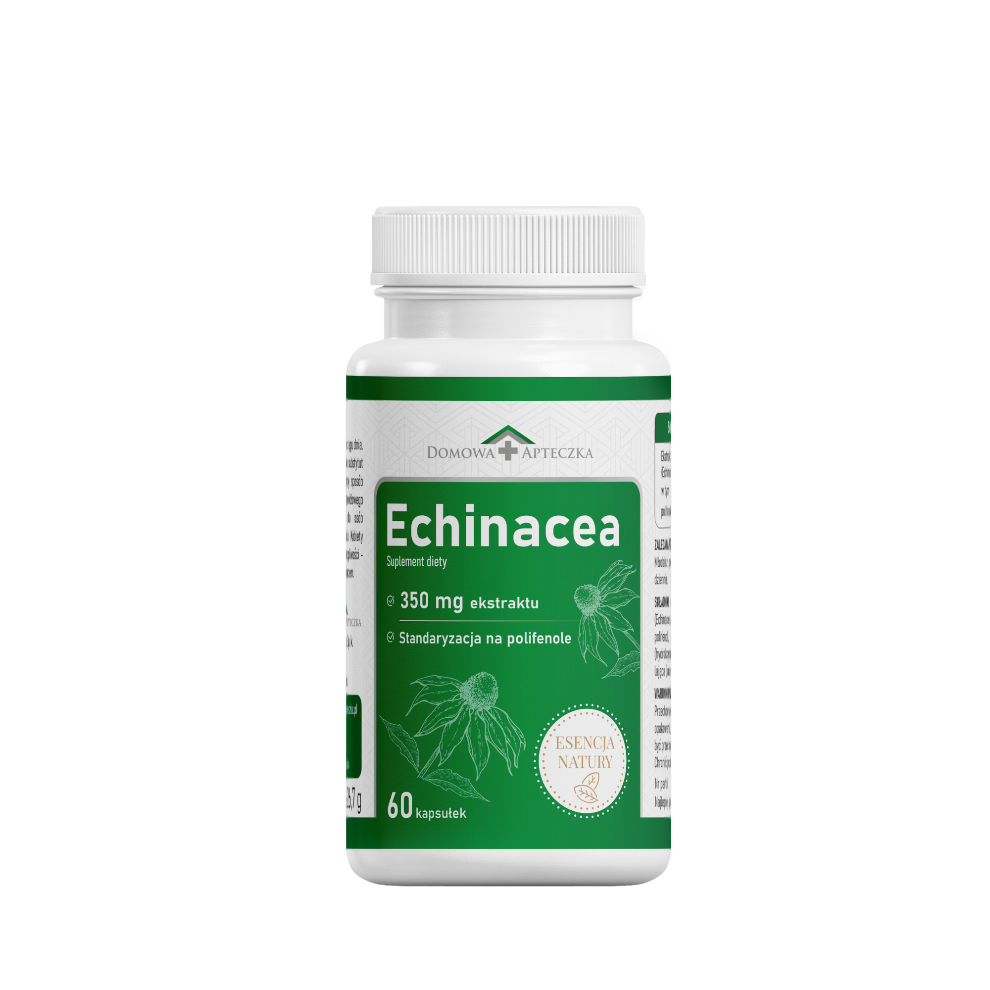 Domowa Apteczka, Echinacea, kapsułki, 60 sztuk zdjęcie