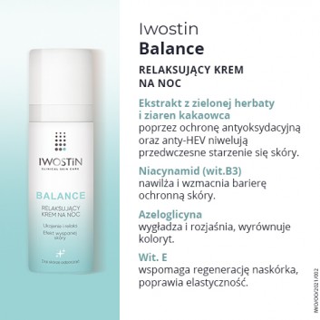 Iwostin Balance relaksujący krem na noc 50 ml
