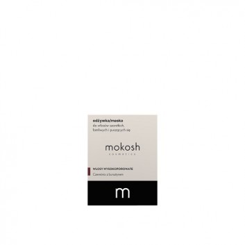 MOKOSH Odżywka maska do włosów szorstkich, łamliwych i puszących się Czereśnia z bursztynem, 180 ml