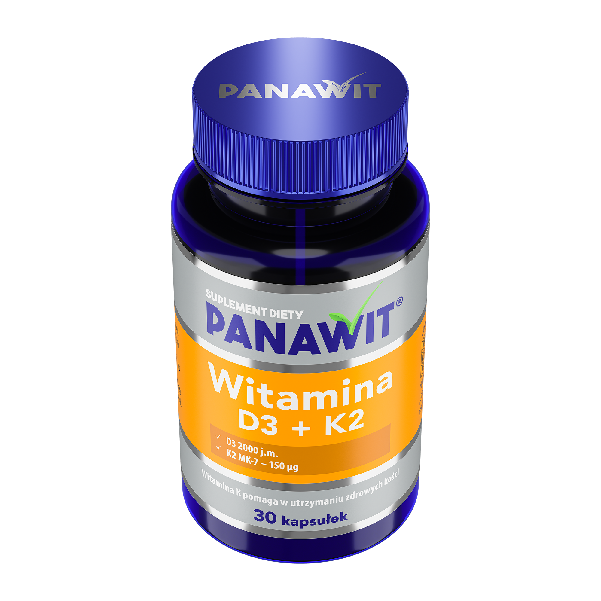 Panawit witamina D3 + K2 30 kapsułek