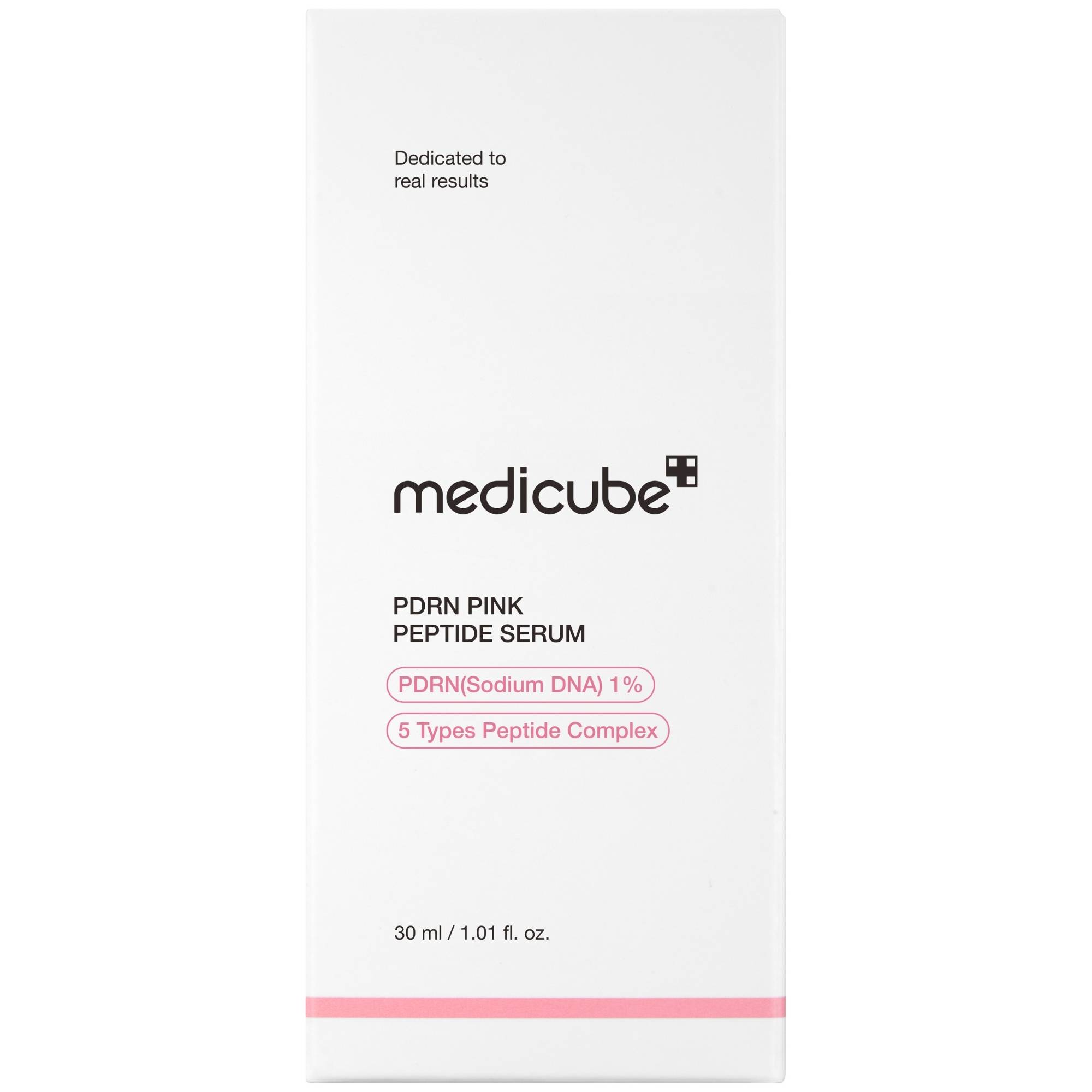 MEDICUBE PDRN Pink Peptide Serum, ujędrniające serum do twarzy z peptydami, 30 ml