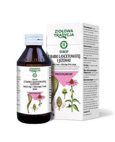 ZIOŁOWA TRADYCJA Syrop z babki lancetowatej i jeżówki, 125 g zdjęcie