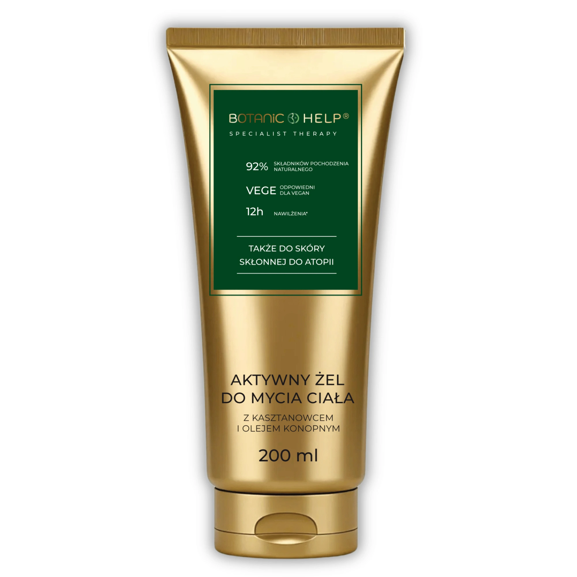 Botanic Help Żel do mycia ciała z kasztanowcem, 200 ml zdjęcie