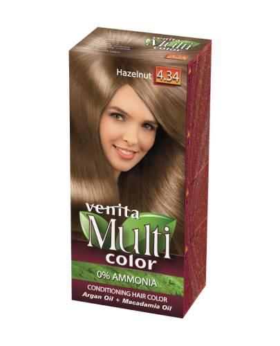 Venita Multi Color, farba bez amoniaku, 4.34 Orzech Laskowy, 50 ml zdjęcie