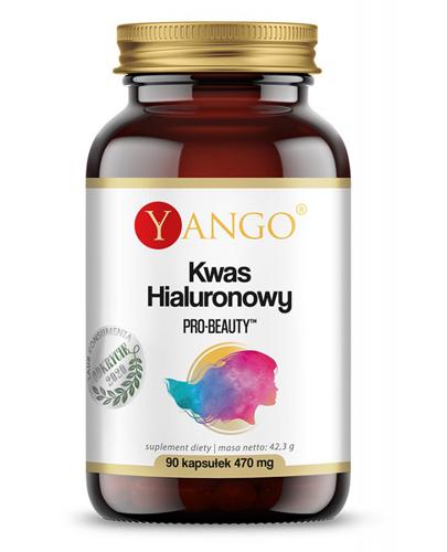 Yango Kwas Hialuronowy Pro-beauty, 90 kaps. - cena, opinie, właściwości  zdjęcie