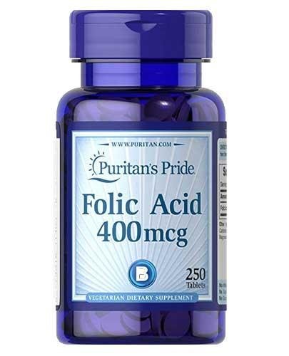 PURITAN'S PRIDE Kwas foliowy 400 ug - 250 tabl. zdjęcie