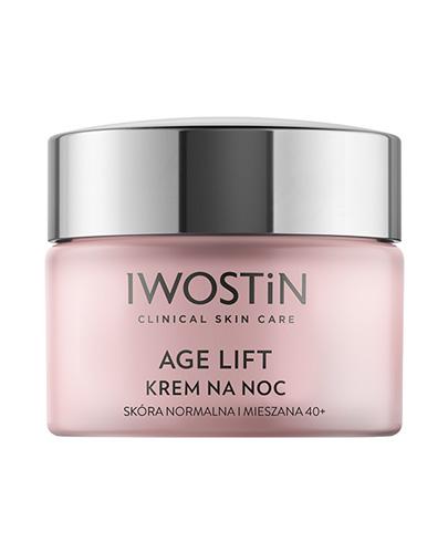 Iwostin Age Lift Krem na noc dla cery mieszanej, 50 ml, cena, opinie, skład zdjęcie