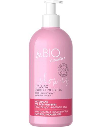 BeBio Hyaluro BIOregeneracja Naturalny Żel pod prysznic nawilżająco-regenerujący Olej kahai+ Wrzos, 350 ml zdjęcie