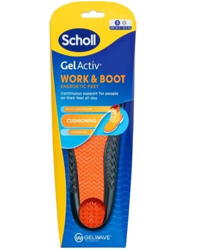 Scholl GelActiv Wkładki do butów z technologią Gelwave DO PRACY damskie S 1 para zdjęcie