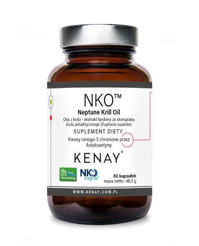 Kenay, NKO Neptune Krill Oil, kapsułki, 60 sztuk  zdjęcie