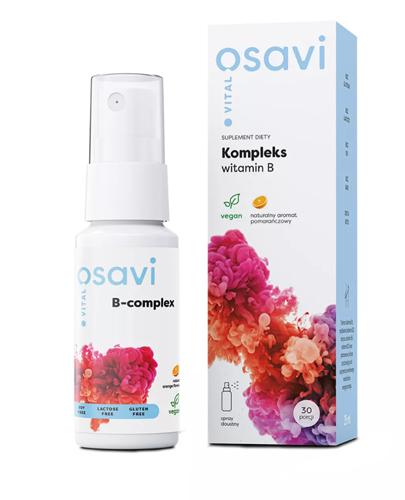 Kompleks Witamin B Spray doustny pomarańcza, 25 ml, cena, wskazania, właściwości zdjęcie