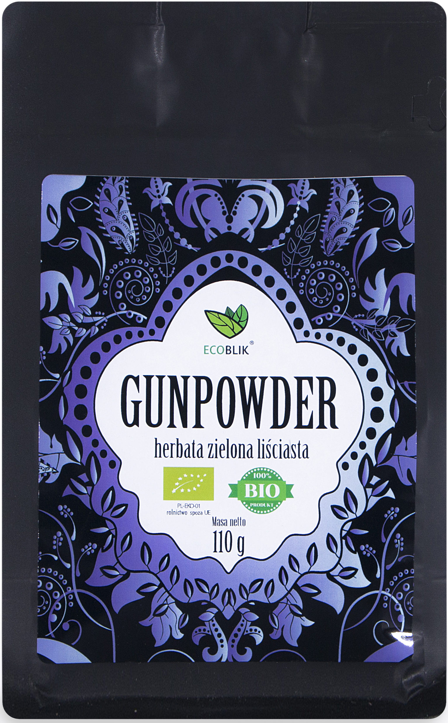 Ecoblik, Herbata Gunpowder, 110 g zdjęcie