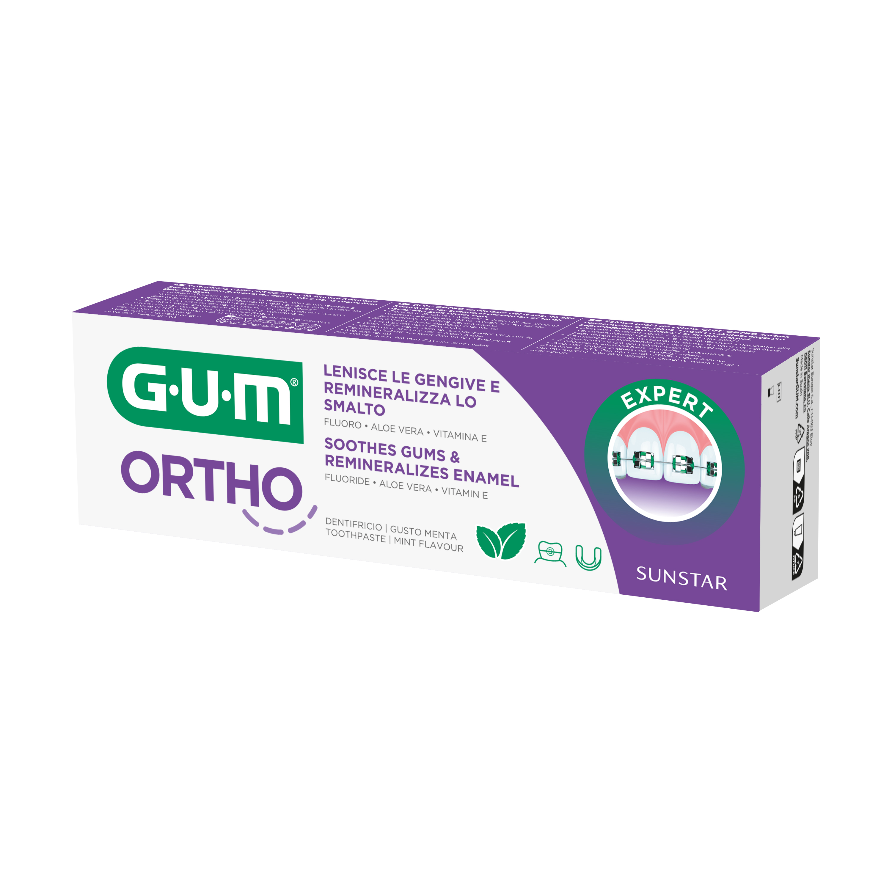 GUM Ortho pasta do zębów 75 ml zdjęcie