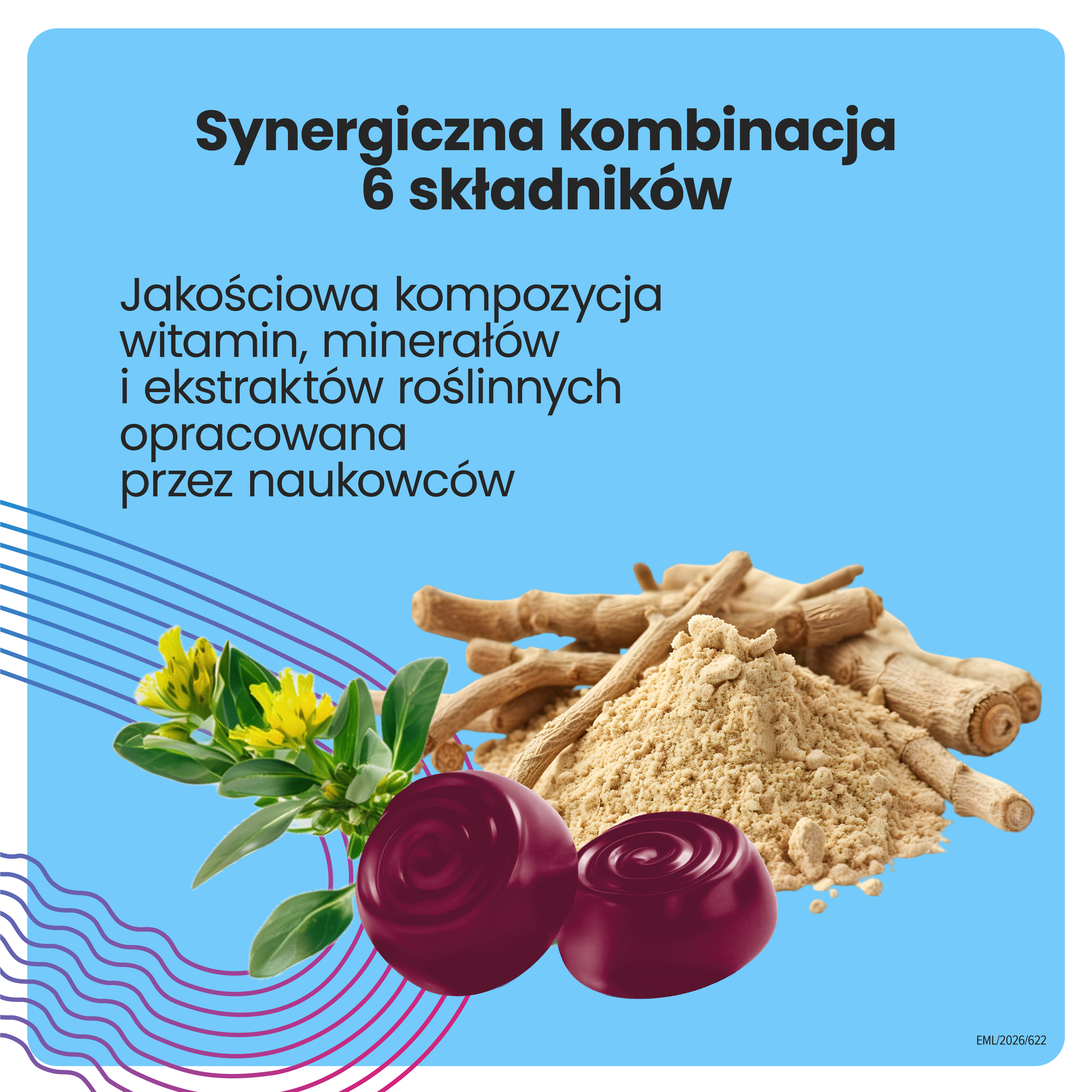 Vit Vibes Calm&Balance, żelki, 60 sztuk
