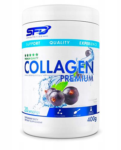 SFD Collagen Premium Blackcurrant, 400 g cena, opinie, właściwości zdjęcie