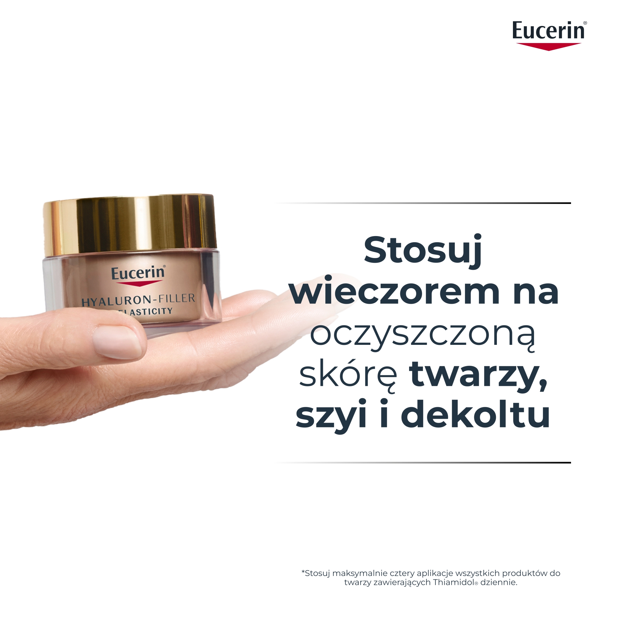Eucerin Hyaluron-Filler + Elasticity Krem na noc do skóry dojrzałej przeciwzmarszczkowy, 50 ml