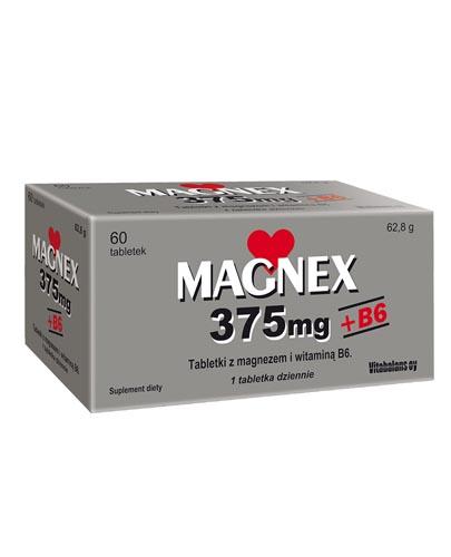 MAGNEX 375 MG + B6 - 60 tabl. zdjęcie