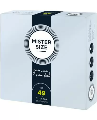 Mister Size prezerwatywy 49 mm 36 sztuk zdjęcie