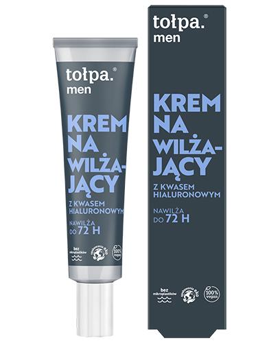 Tołpa Men Krem nawilżający z kwasem hialuronowym, 40 ml, cena, opinie, właściwości zdjęcie