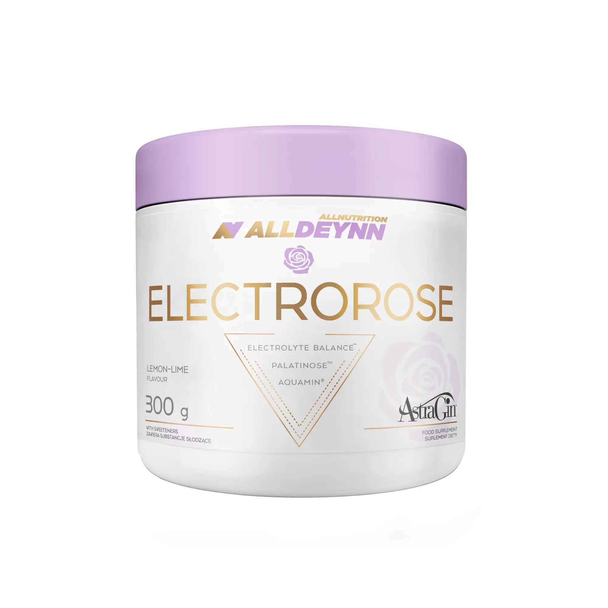 Allnutrition Alldeynn Electrorose Lemon-Lime, proszek, 300 g zdjęcie
