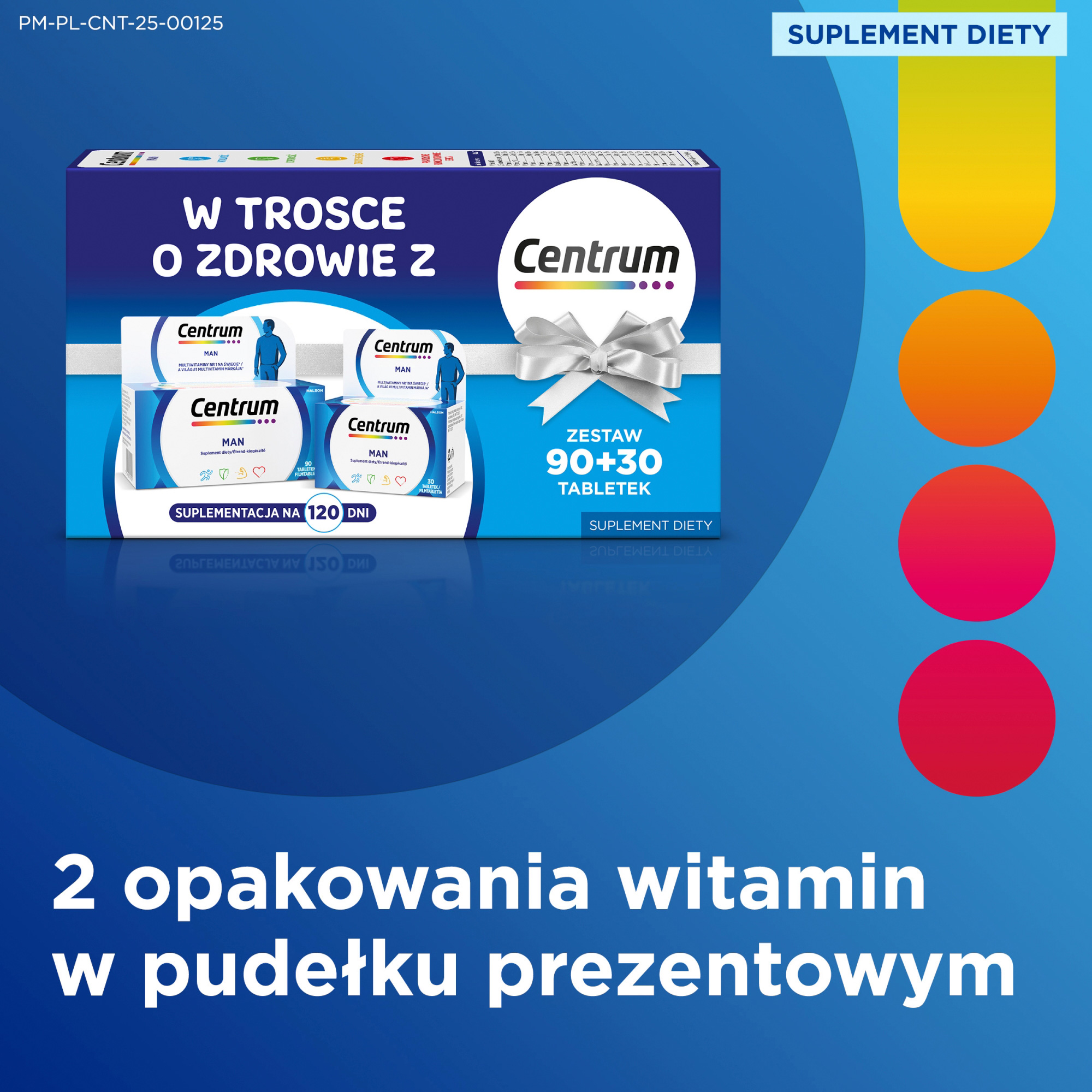 Centrum Man, tabletki, 90+30 sztuk