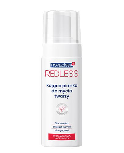 Novaclear Redless Pianka kojąca do mycia twarzy, 100 ml, cena, opinie, właściwości zdjęcie