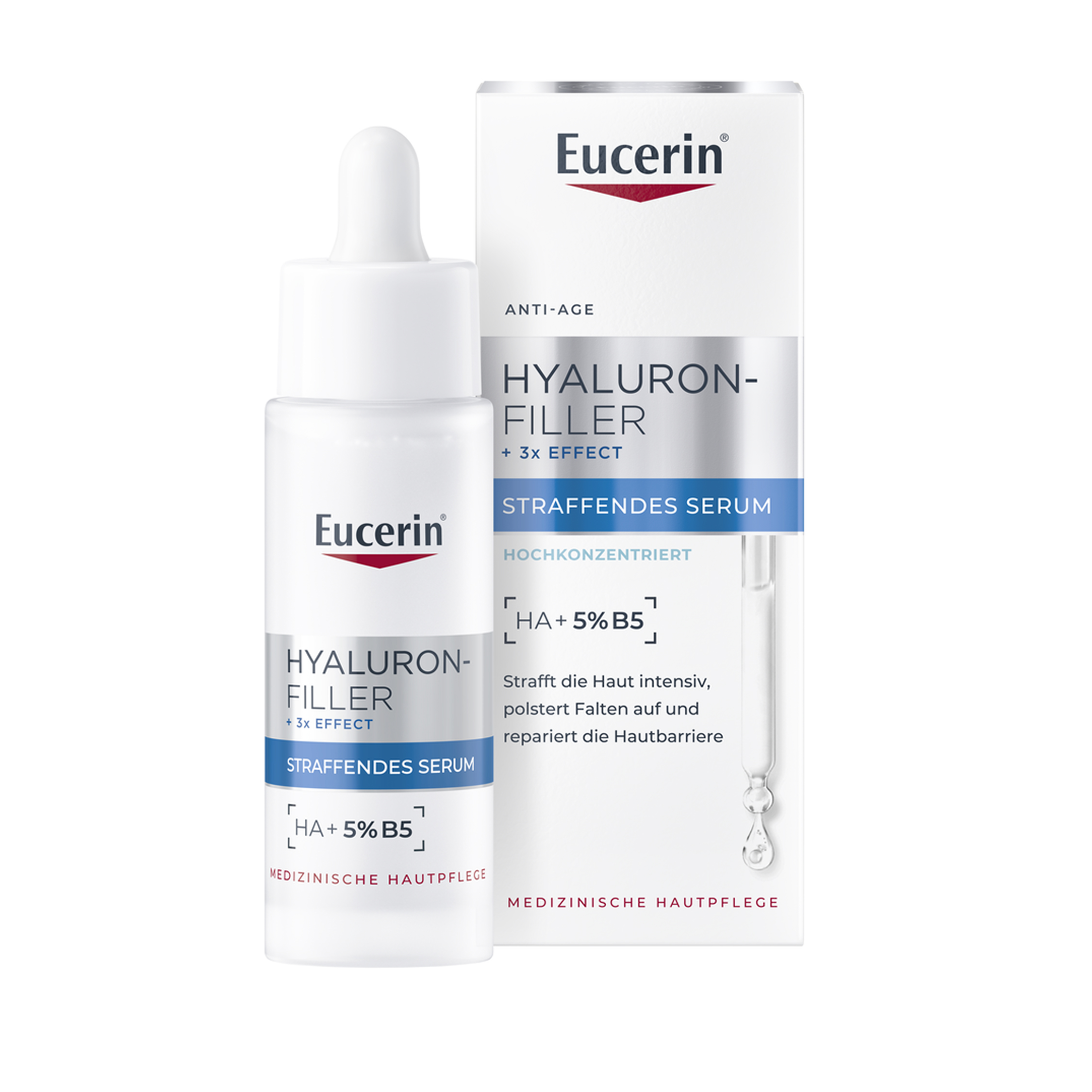 Eucerin Hyaluron-filler serum intensywnie nawilżająco-regenerujące, 30 ml zdjęcie