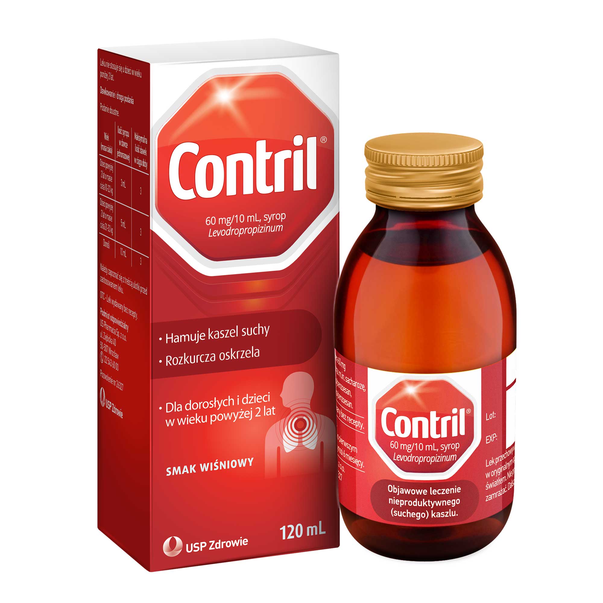 Contril 60 mg/10 ml syrop 120 ml zdjęcie