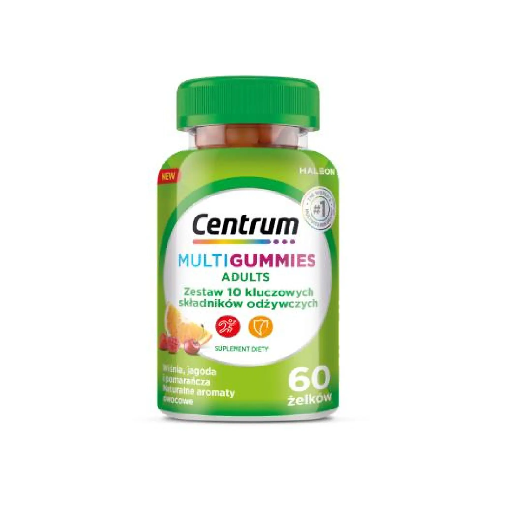 Centrum Adult Gummies MVM, żelki, 60 sztuk zdjęcie