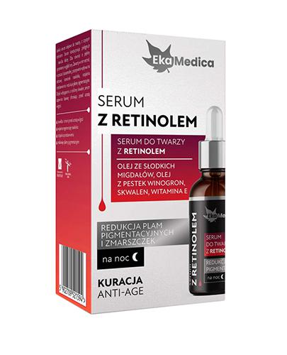 EkaMedica Serum z retinolem, 20 ml, cena, opinie, wskazania zdjęcie