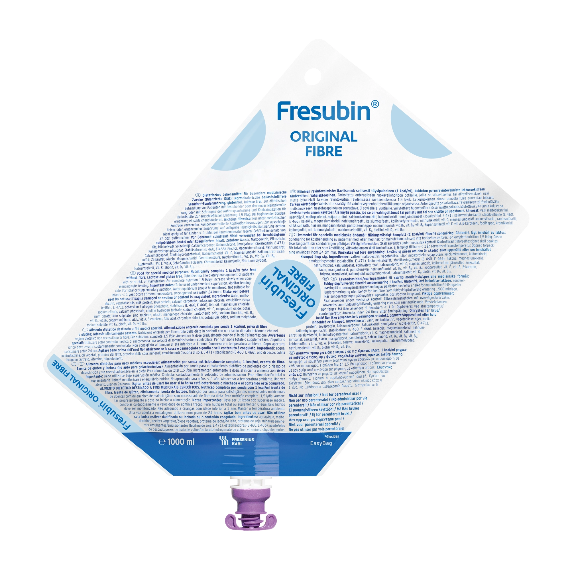 FRESUBIN Original Fibre - 1000 ml  
Dla zagrożonych niedożywieniem lub niedożywionych. zdjęcie