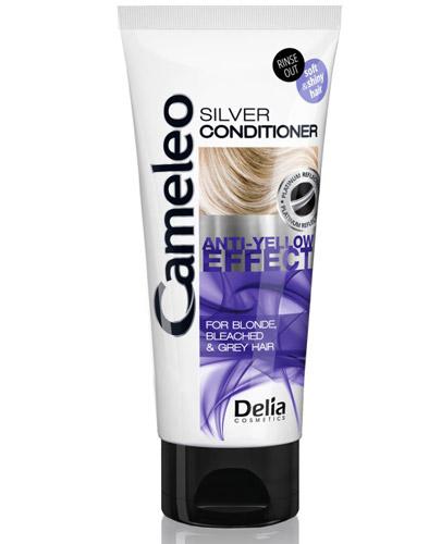 Cameleo Silver Odżywka anty-żółty efekt - 200 ml Do włosów rozjaśnionych i siwych - cena, opinie, stosowanie  zdjęcie