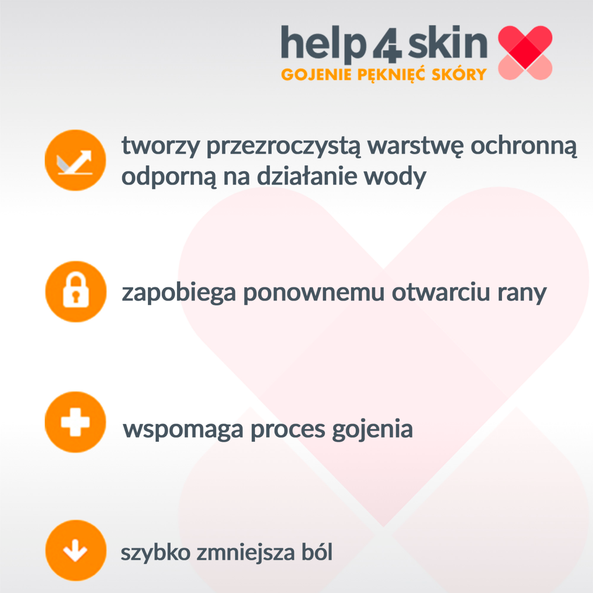 Help4Skin Gojenie pęknięć skóry Plaster w żelu, 7 ml 