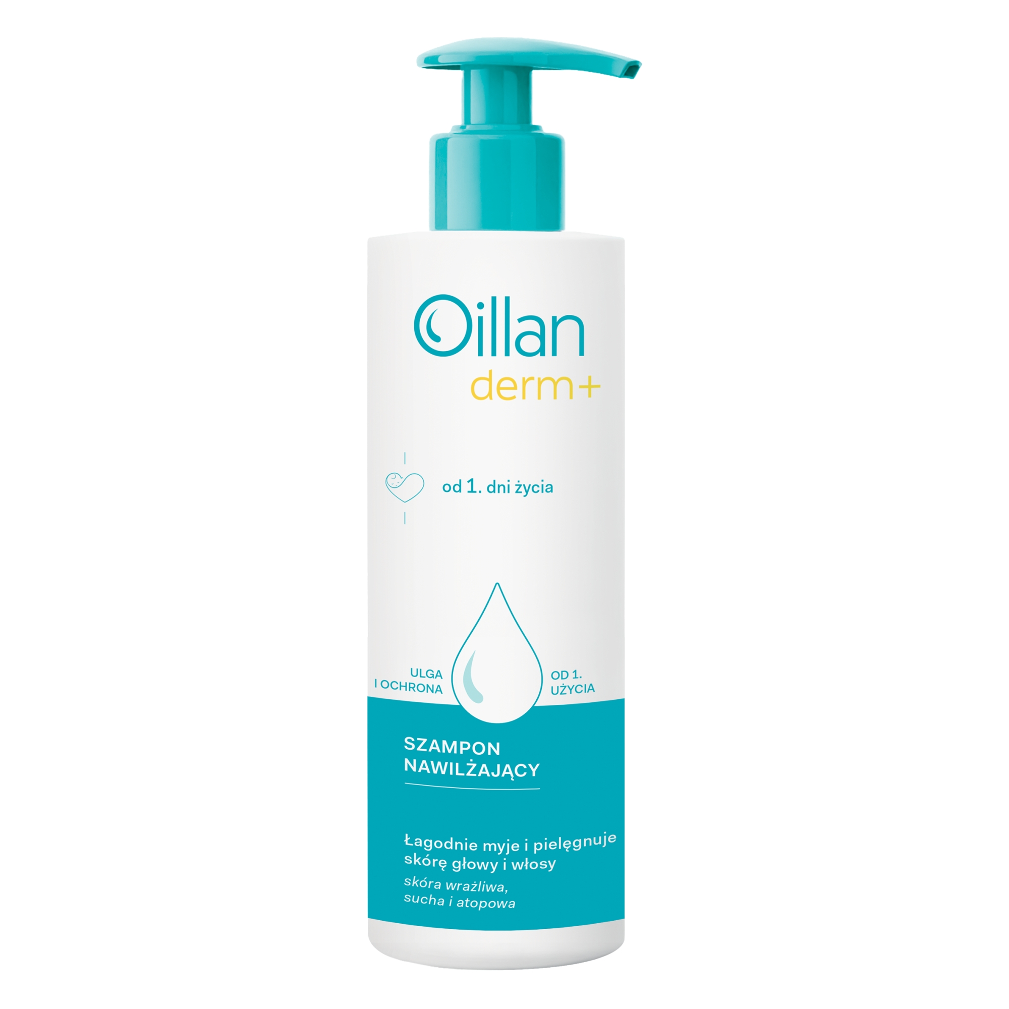 Oillan derm+, szampon nawilżający, 200 ml zdjęcie