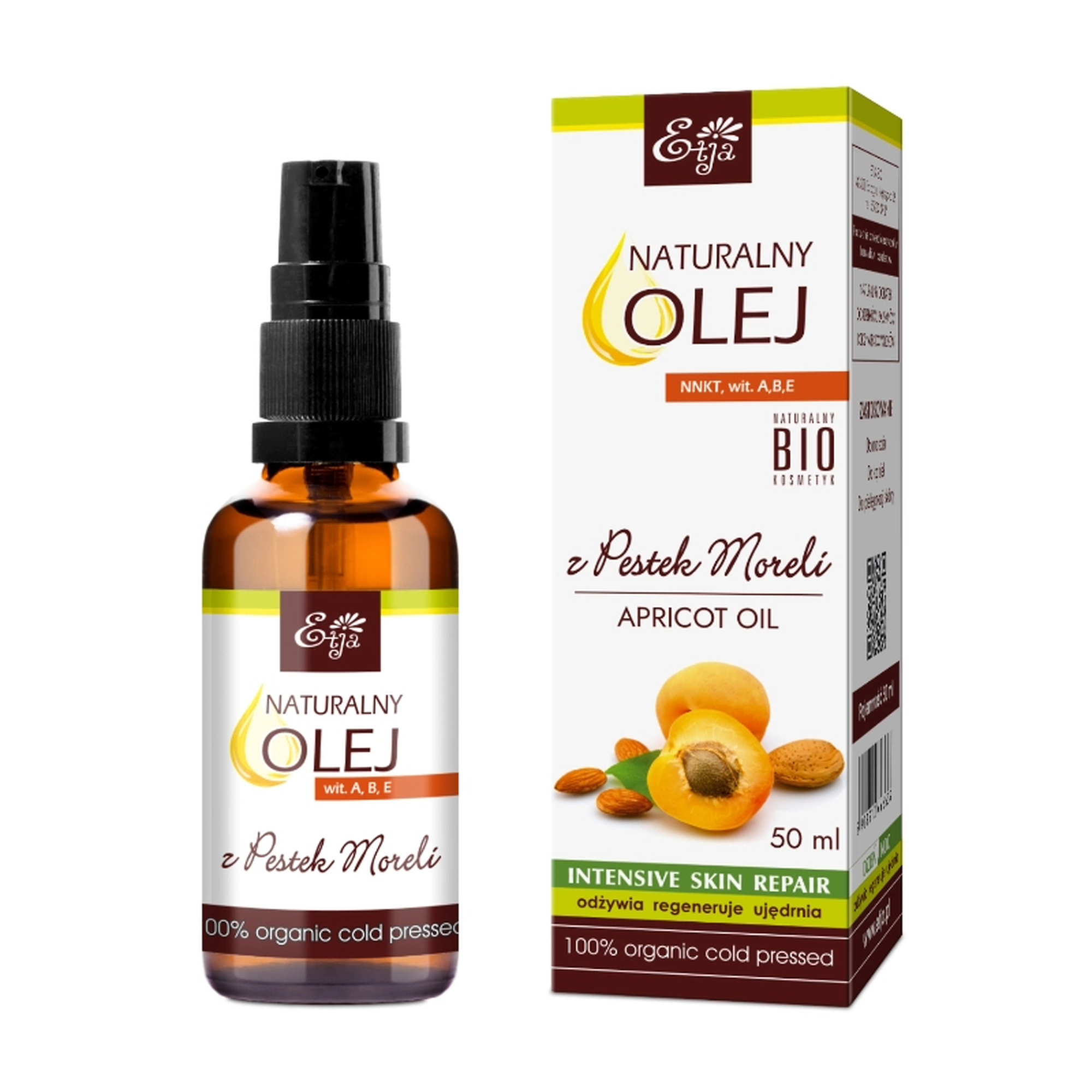ETJA Olej z pestek moreli 50 - ml zdjęcie