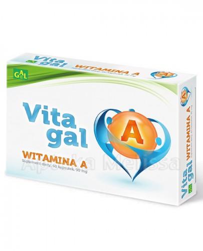 VITAGAL Witamina A 90 mg - 60 kaps. zdjęcie