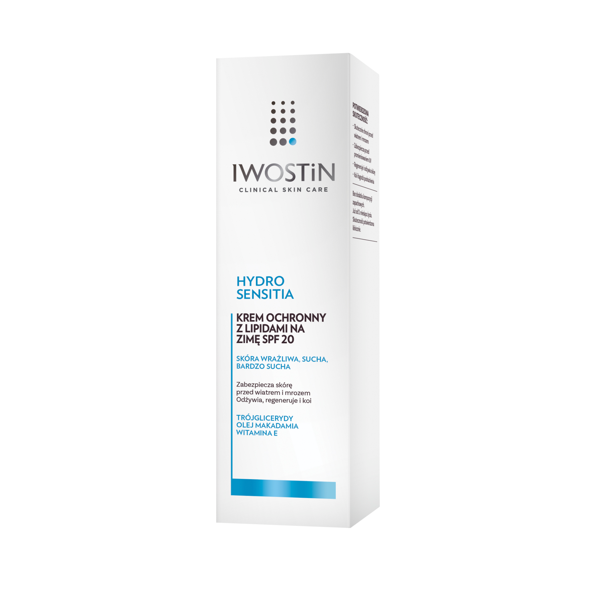 IWOSTIN HYDRO SENSITIA Krem ochronny z lipiadami SPF20 - 50 ml  zdjęcie