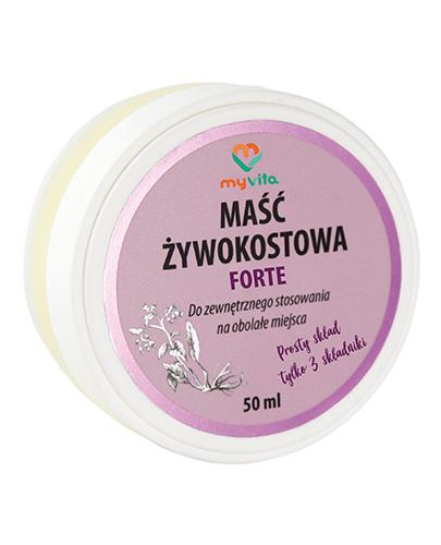 MyVita Maść żywokostowa forte, 50 ml, cena, opinie, skład zdjęcie
