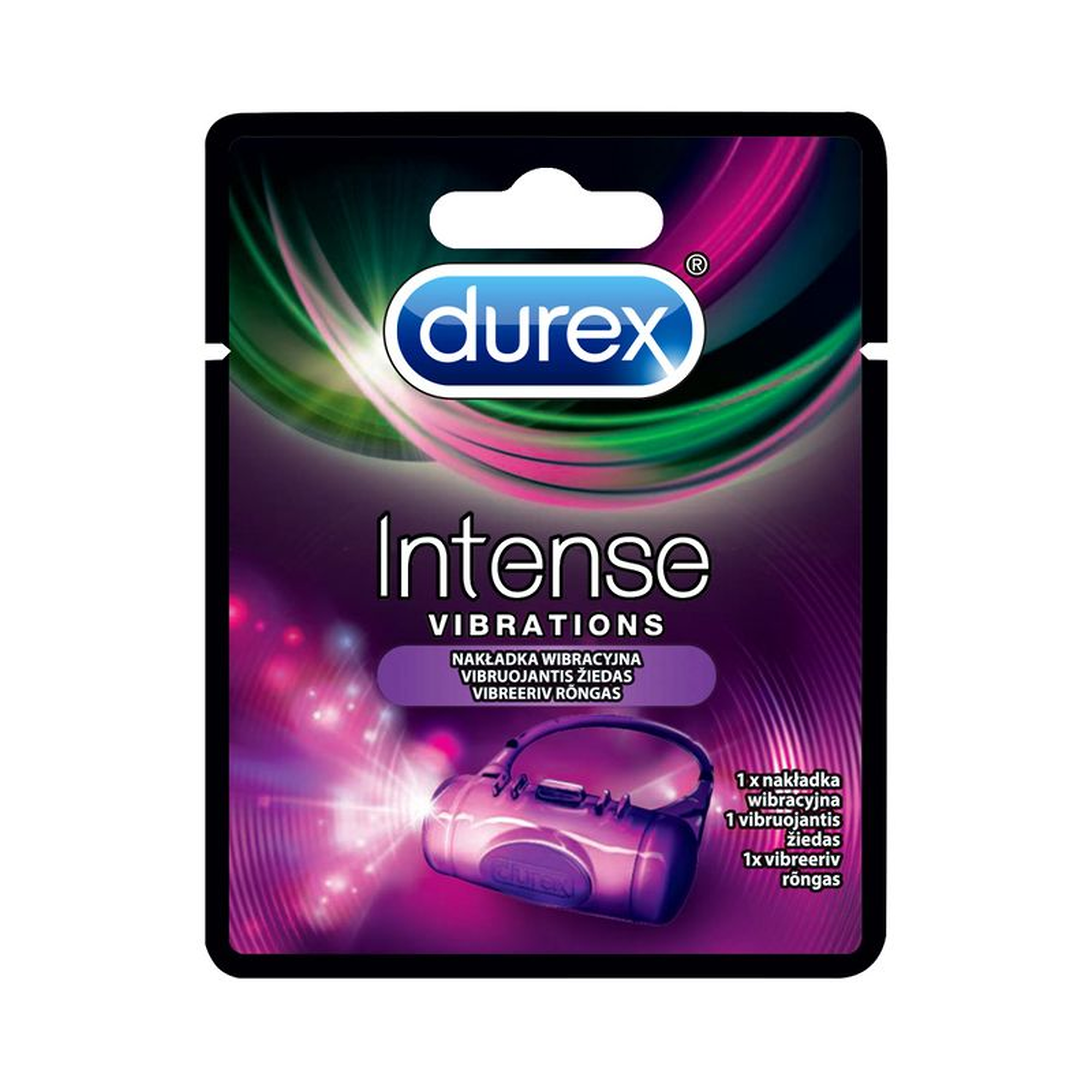 Durex Intense Vibrations nakładka wibracyjna 1 sztuka zdjęcie