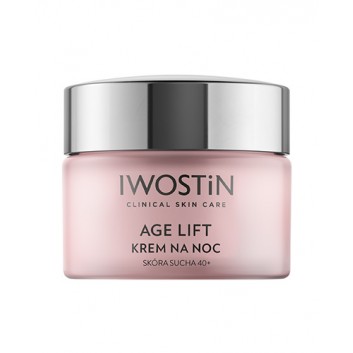 Iwostin Age Lift Krem na noc do cery suchej 40+, 50 ml, cena, opinie, stosowanie