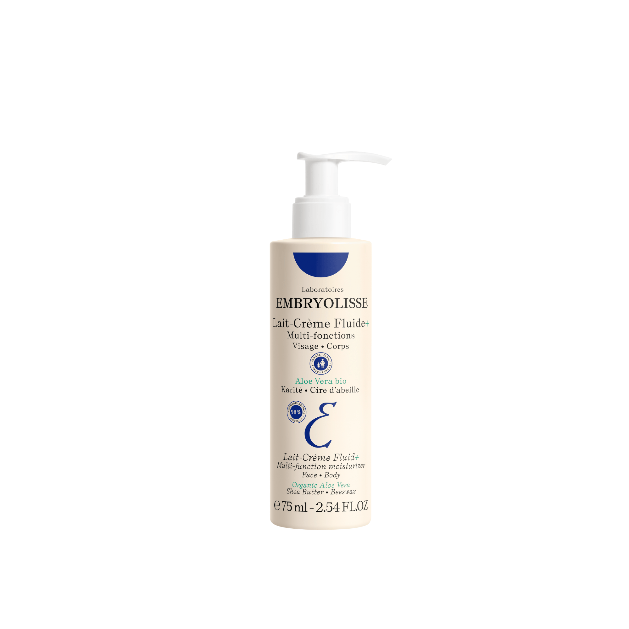 Embryolisse Lait-Crème Fluide+, Mleczko odżywczo-nawilżające, 75 ml zdjęcie