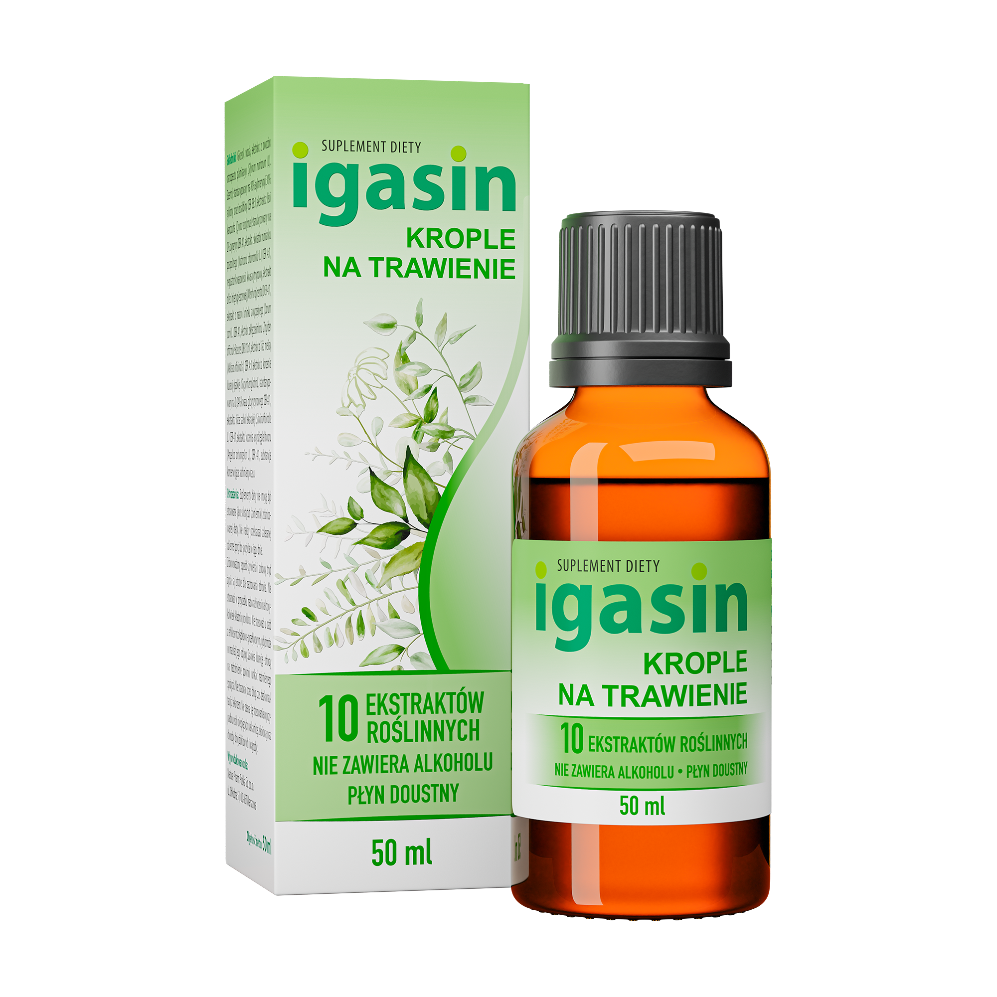 Igasin Krople na trawienie, 50 ml