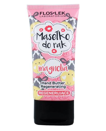 Flos-lek Masełko do rąk regenerujące magnolia - 50 ml Regeneracyjny krem do rąk i paznokci - cena, opinie, stosowanie zdjęcie