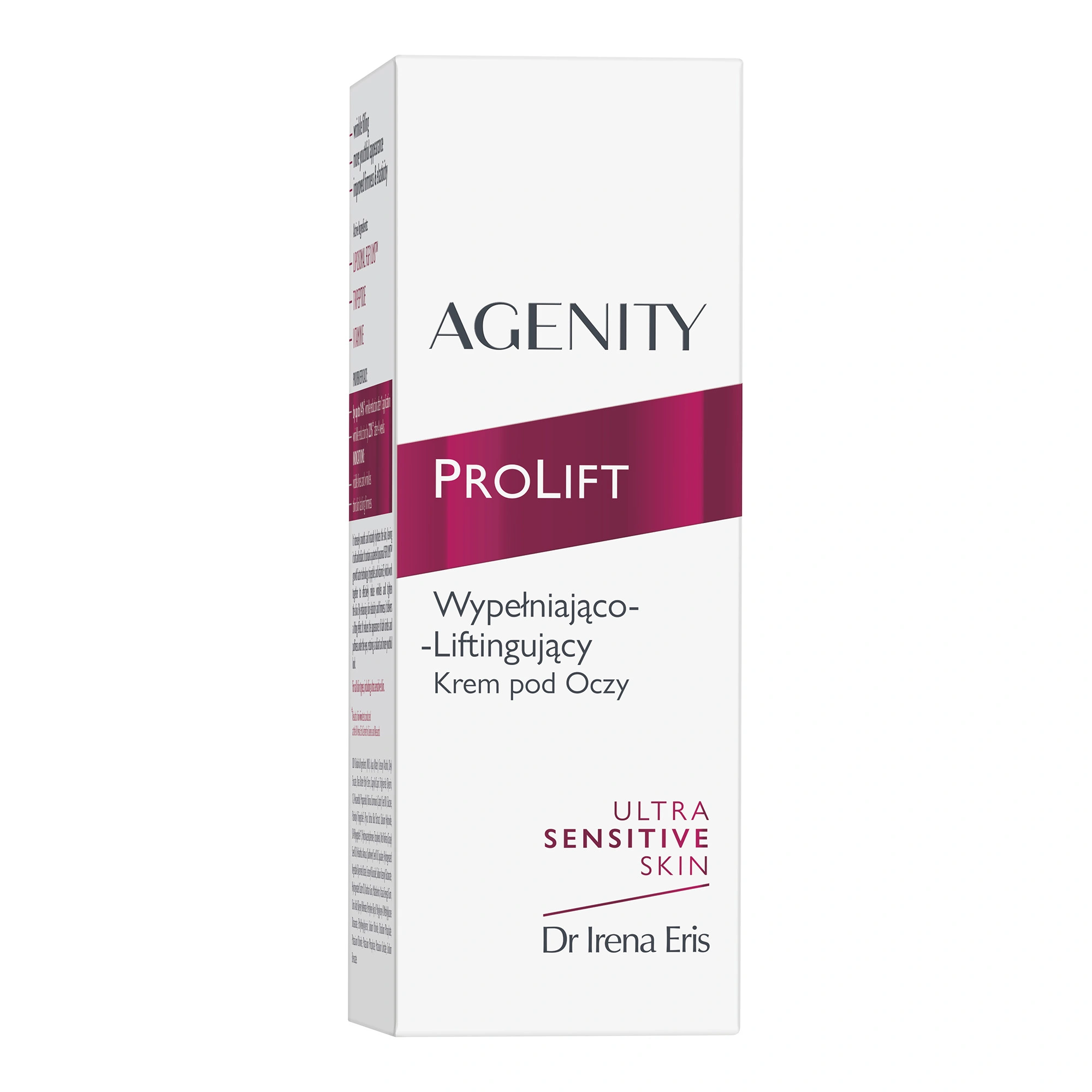 Agenity Prolift, Krem wypełniająco-liftingujący pod oczy do każdego rodzaju skóry, 15 ml zdjęcie