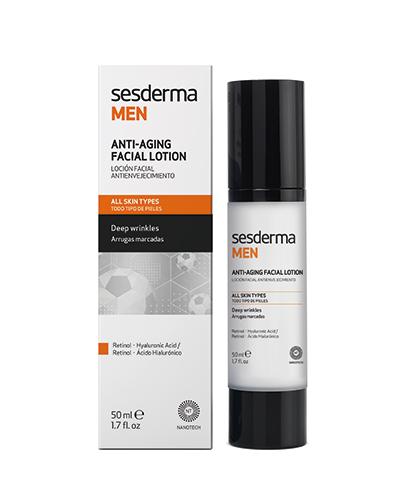Sesderma Men Emulsja do twarzy przeciw starzeniu - 50 ml - cena, opinie, właściwości  zdjęcie