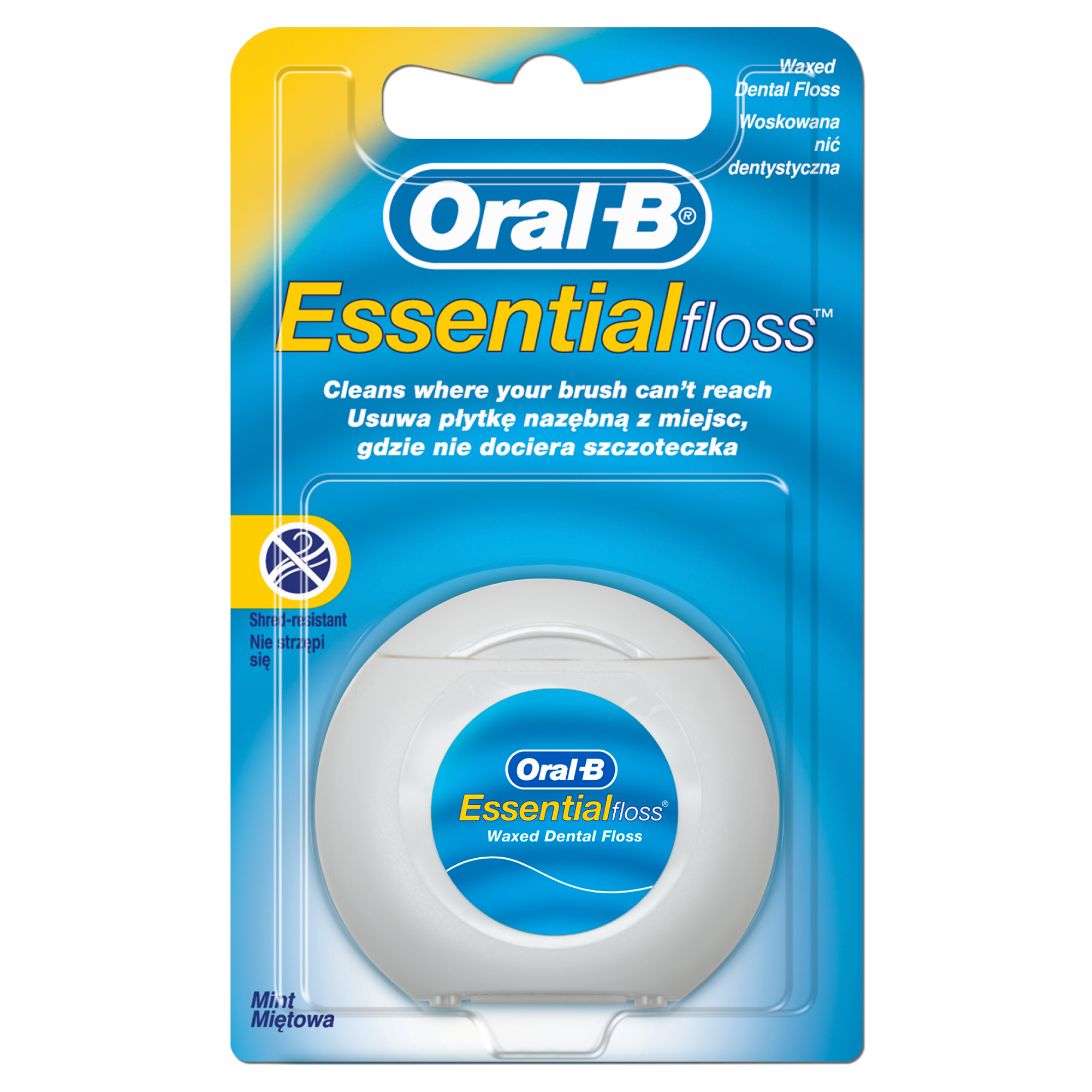 Oral-B Essential Floss woskowana nić dentystyczna 50 metrów