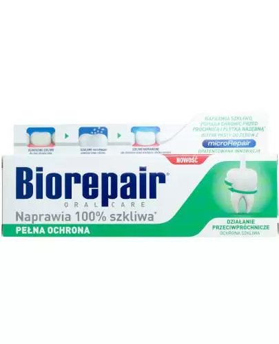 Biorepair pełna ochrona pasta do zębów 75 ml zdjęcie