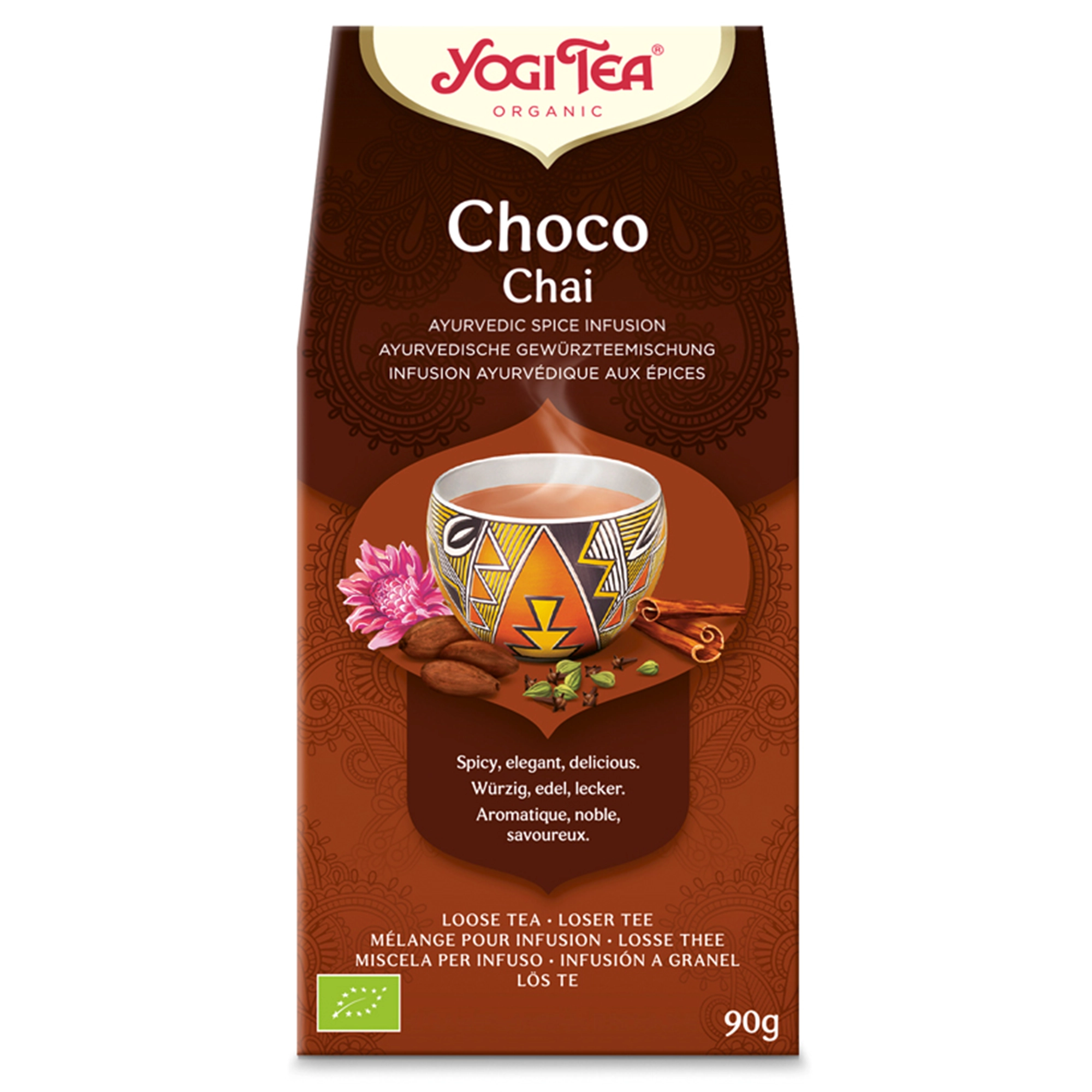 Yogi Tea Organic CHOCO CHAI Czekoladowy Czaj  BIO - 90 g zdjęcie