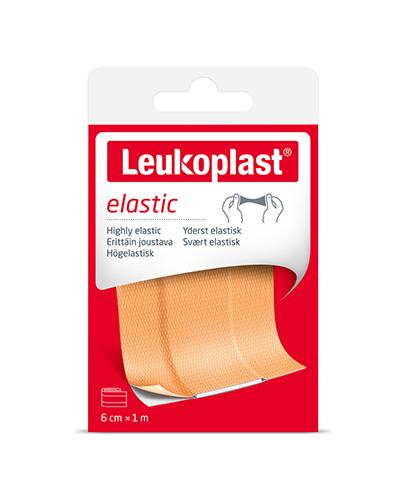 Leukoplast® elastic, plastry z opatrunkiem, do cięcia, 6 cm x 1 metr, 1 sztuka zdjęcie
